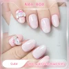 Nail box cute đơn giản đính hoạt hình