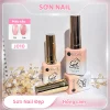 Sơn nail đẹp hồng cam